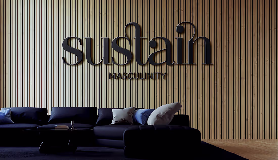 Cover image for SUSTAIN MASCULINITY | Luxury brand identity