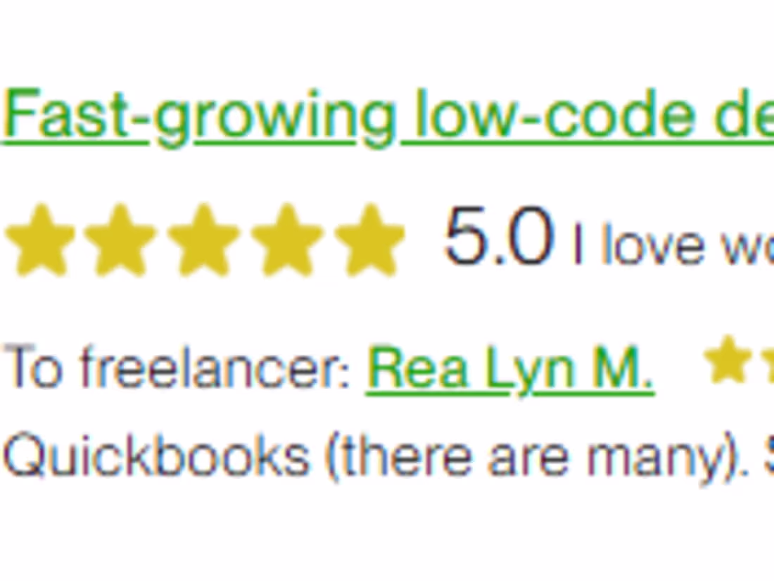 Cover image for Fast-growing low-code development company - Controller