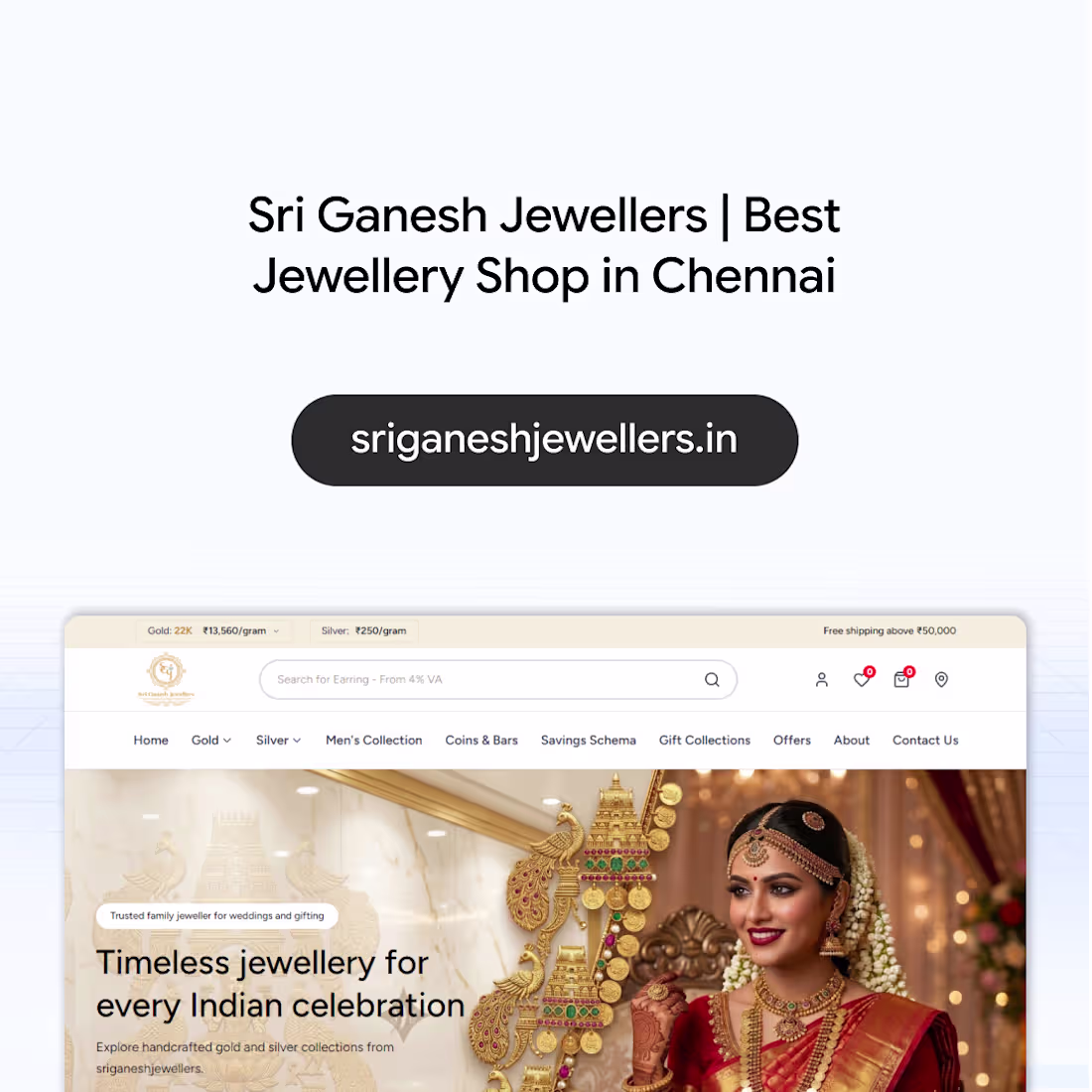 Cover image for Sri Ganesh Jewelers - a