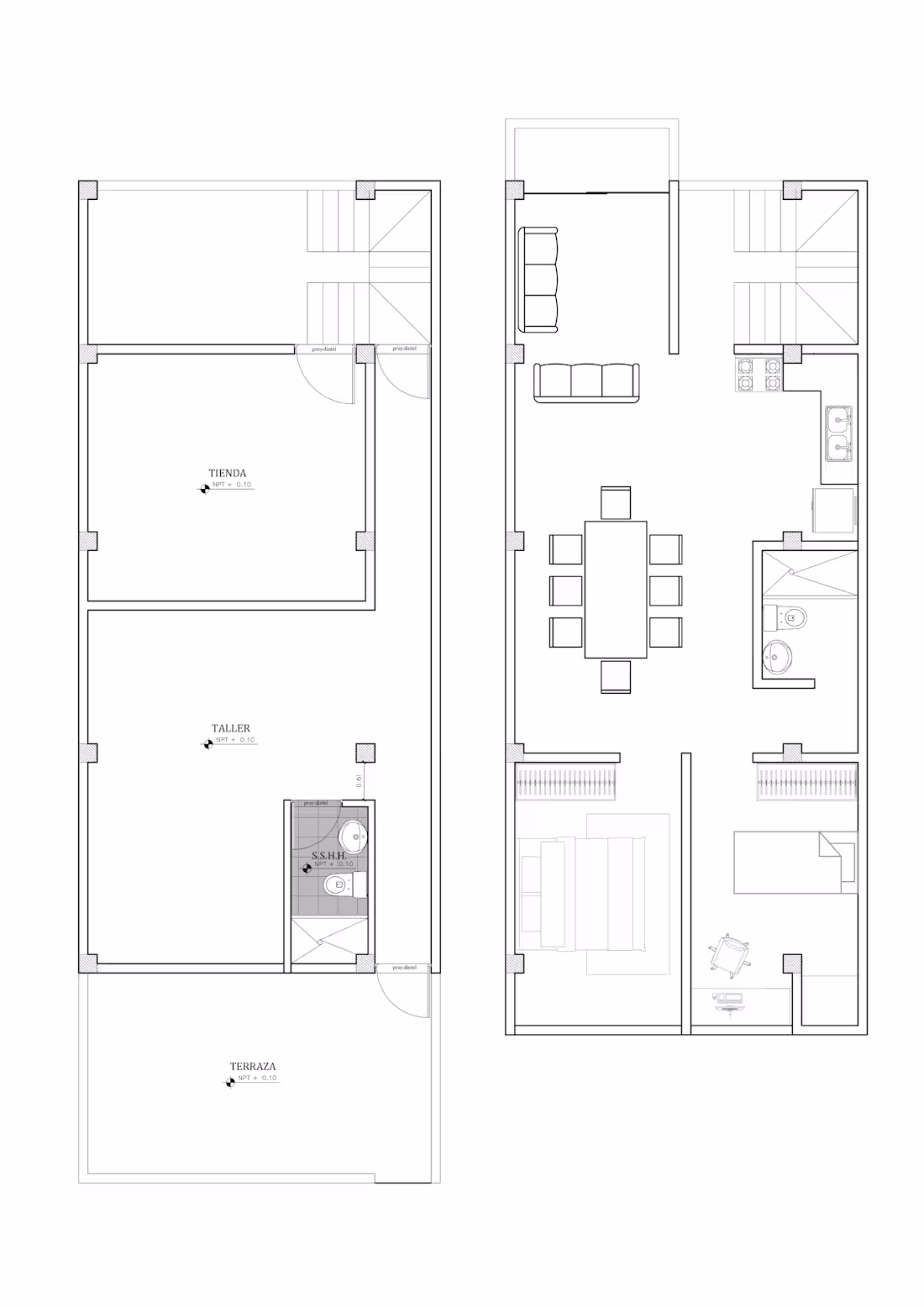 Cover image for Diseño arquitectónico de una vivienda