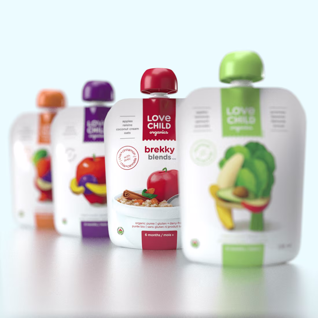Cover image for Love Child Organics - Purees