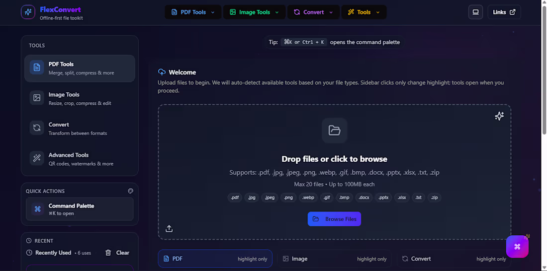Cover image for Prompt: Build "FlexConvert," a full-stack file processing su...