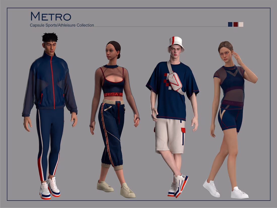 Cover image for Metro is a capsule athleisure