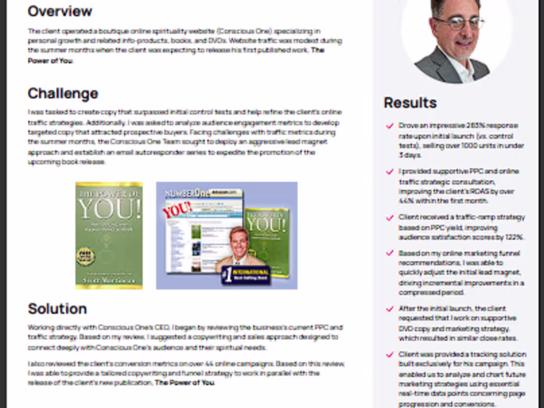 Cover image for 283% Response Rate and #1 Ranking on Barnes & Noble and Amazon 