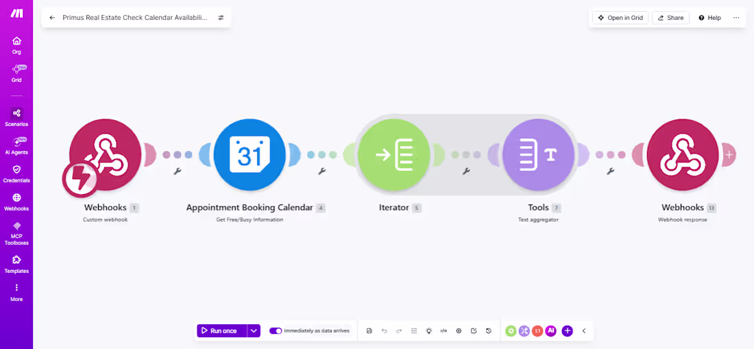 Cover image for Workflows in Make for the