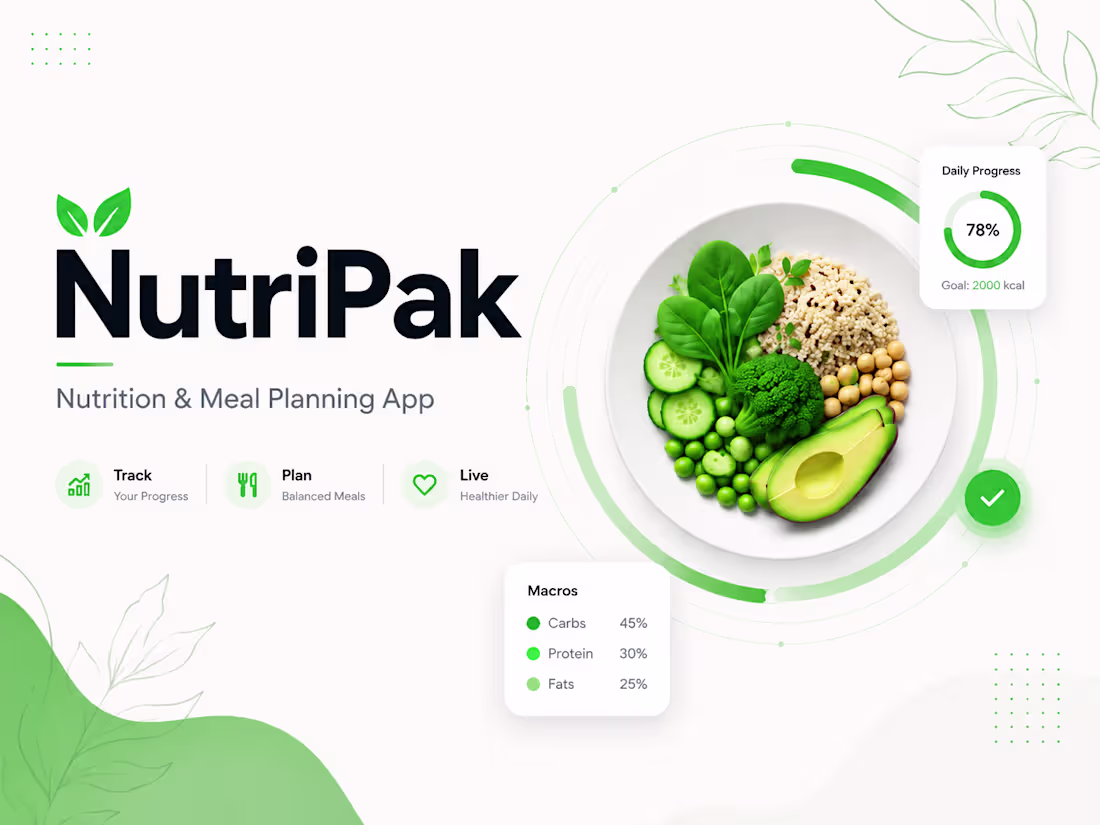 Cover image for NutriPak — AI-Powered Nutrition &