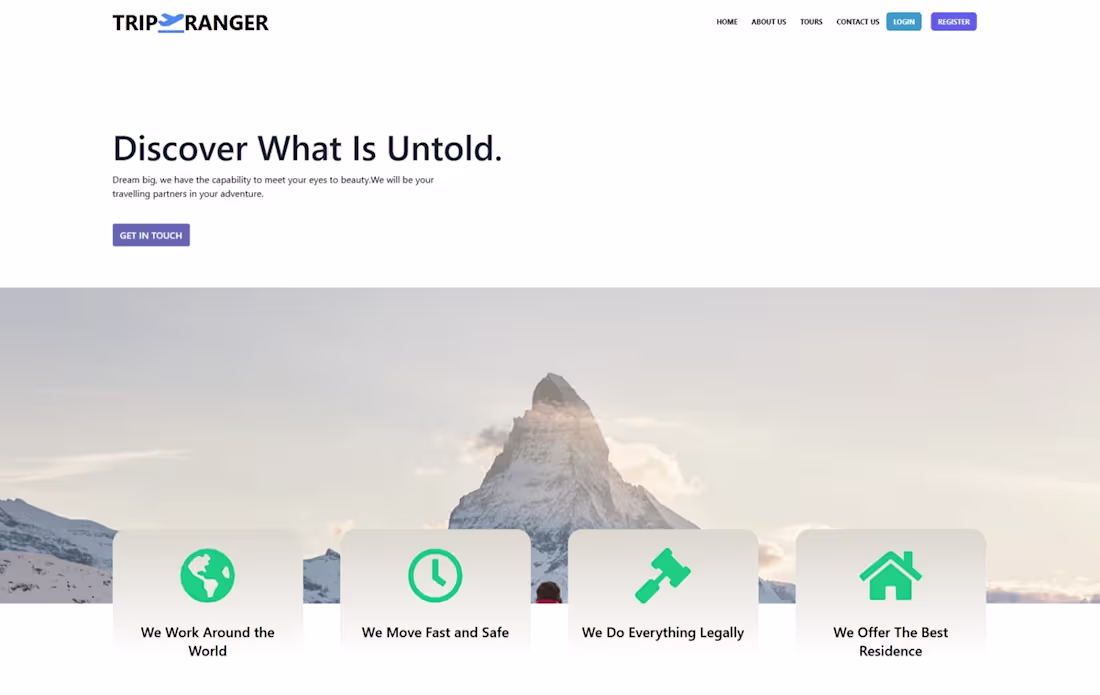 Cover image for Website Summery
TRIP RANGER – A