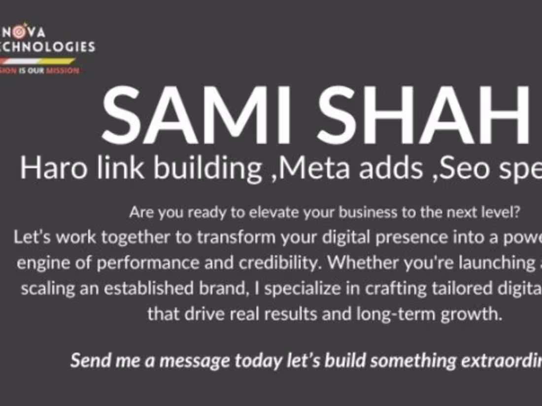 Cover image for Expert Link Builder | HARO Professional | SEO Expert