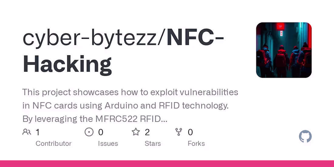 Cover image for NFC Hacking using Arduino and RFID