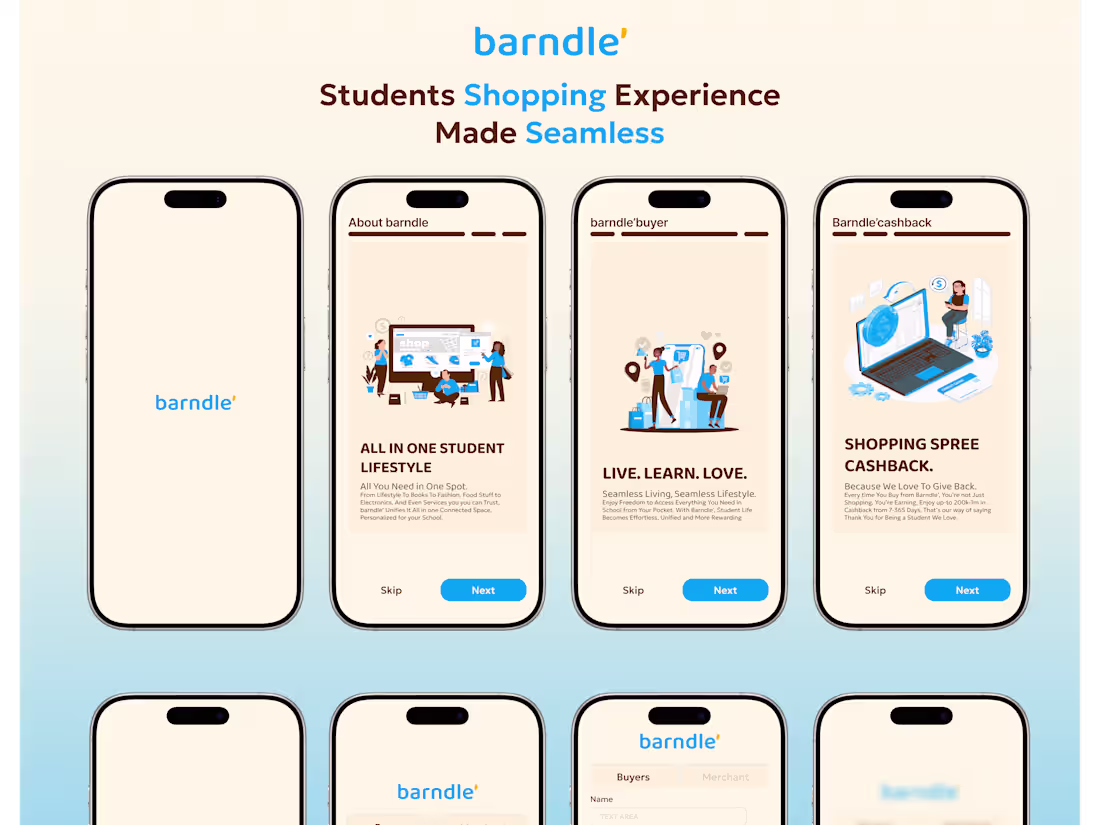 Cover image for Barndle is an E-commerce App