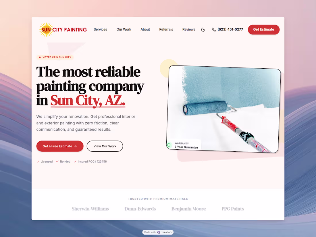 Cover image for Sun City Painting - Painting