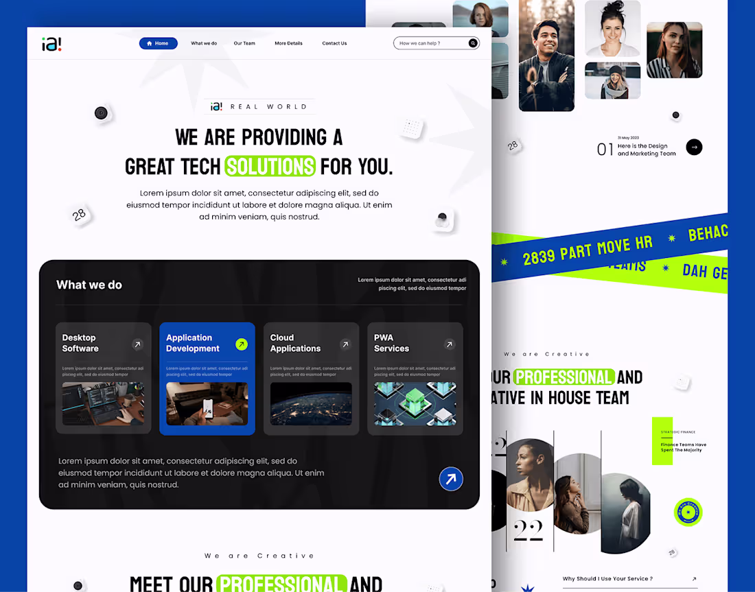 Cover image for Marketing Agency Website Design