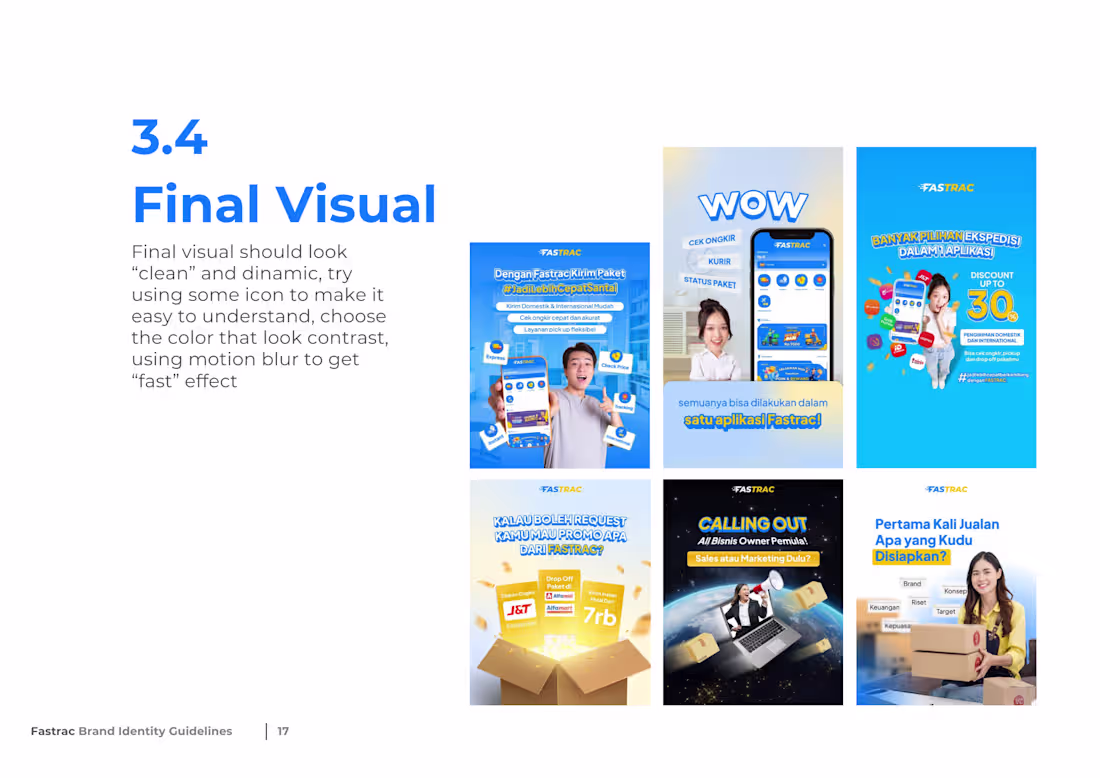 Cover image for Fastrac Social Media Brand Guidelines Development