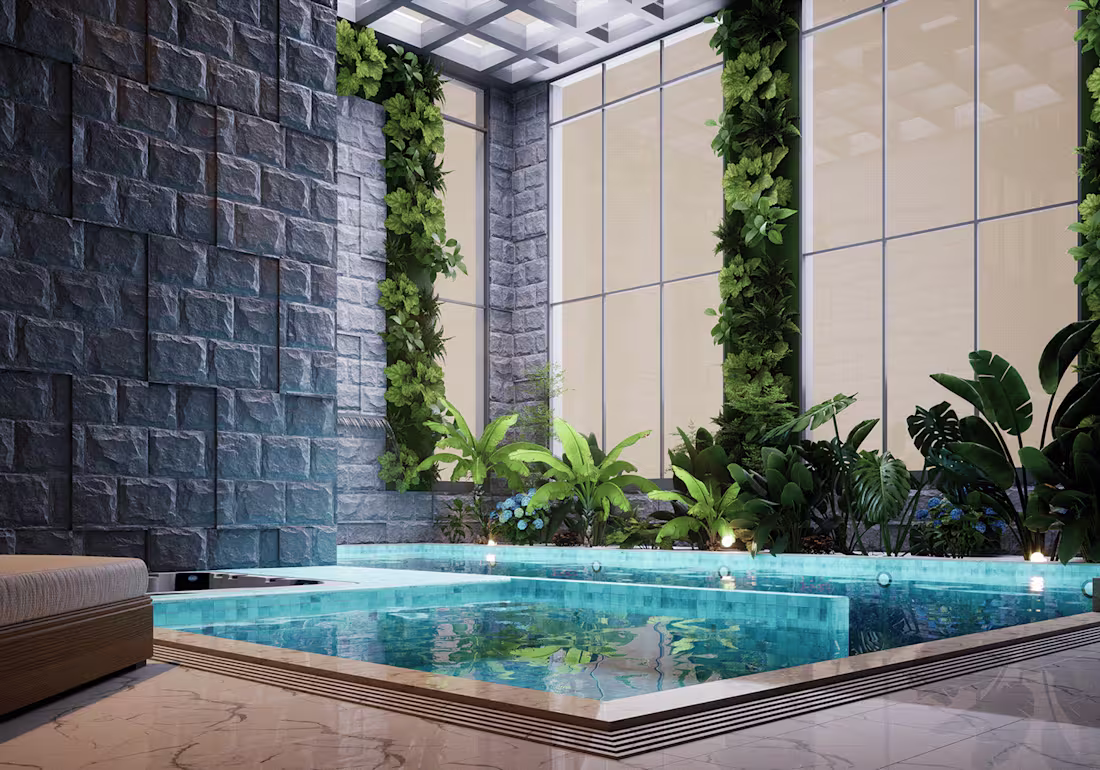 Cover image for Private Indoor Swimming Pool - Algeria
