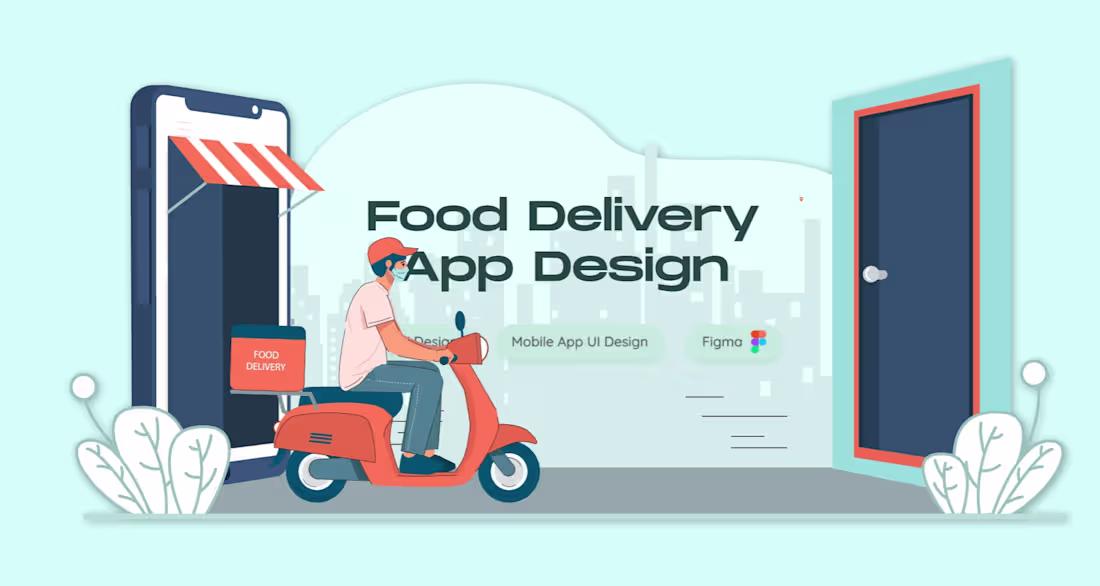 Cover image for UX Design | Food Delivery App 