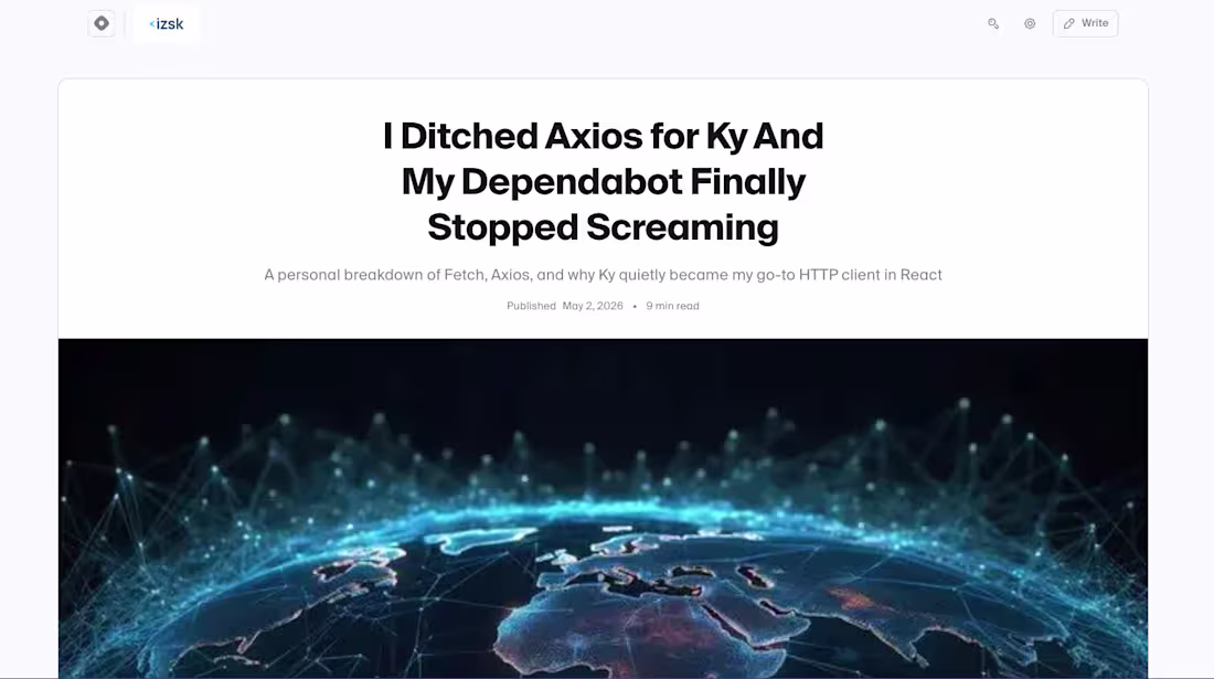 Cover image for Technical deep-dive written from real