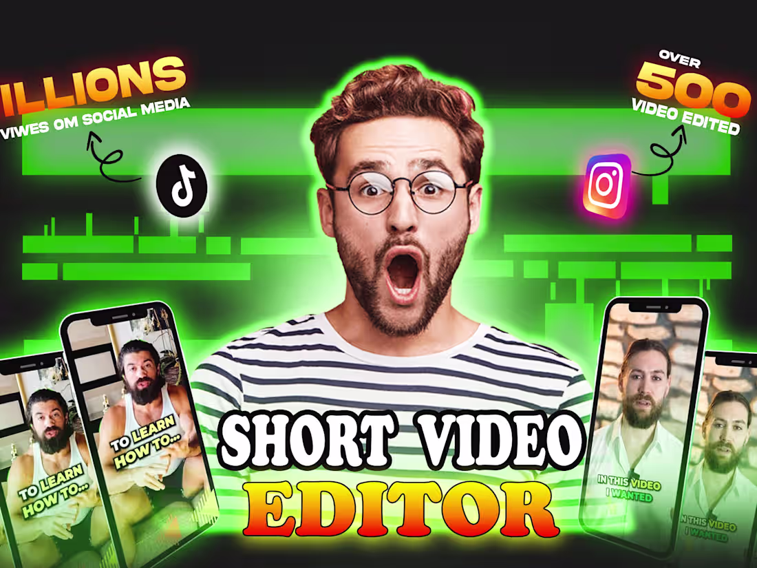 Cover image for I will edit professionally podcast video for social media