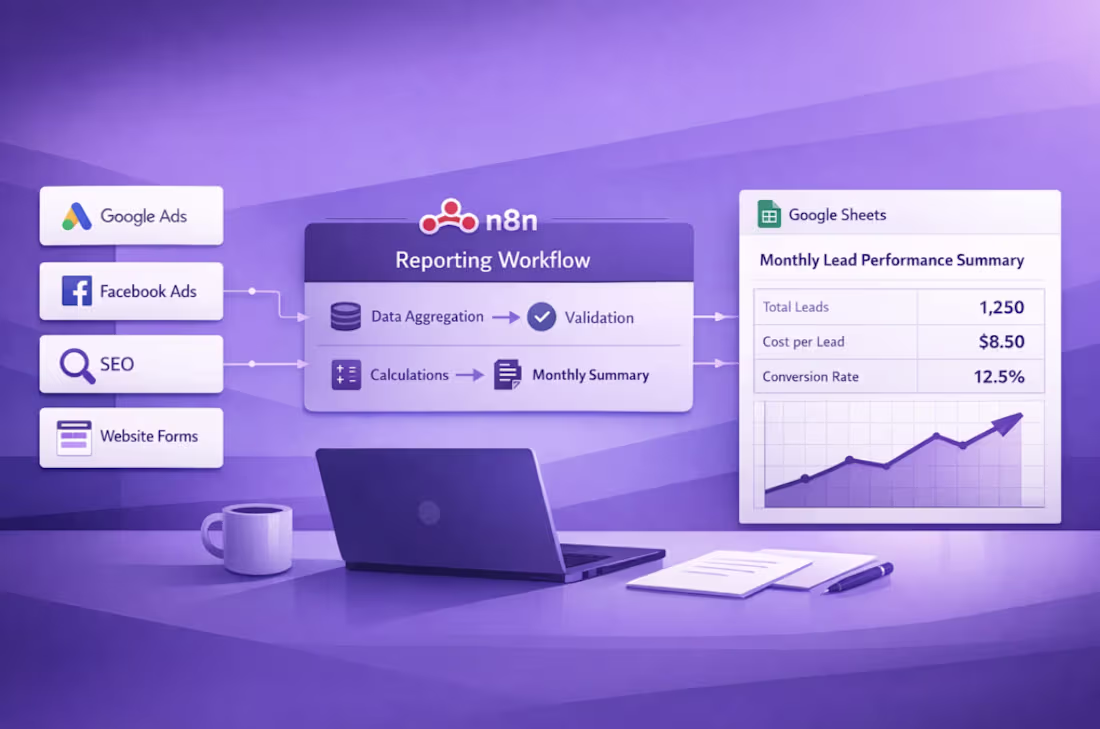 Cover image for AI-Powered Lead Management & Reporting Automation