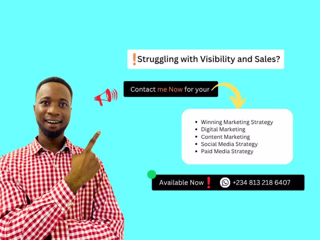 Cover image for ROI-Focused Marketing Strategist & Digital Marketer