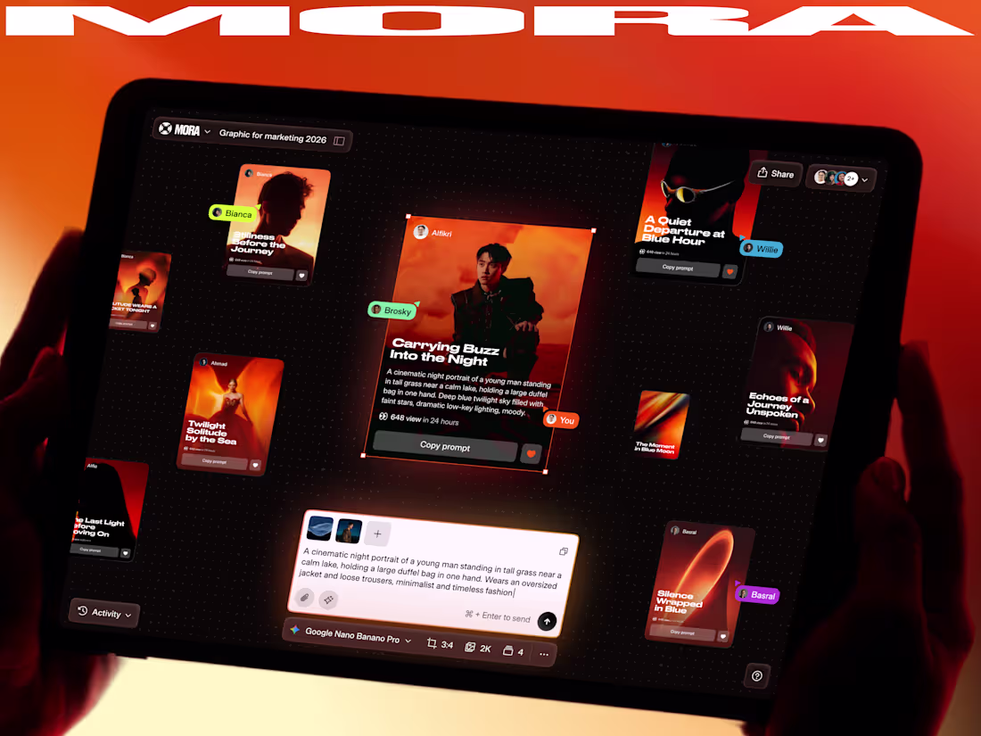 Cover image for Mora is an AI visual