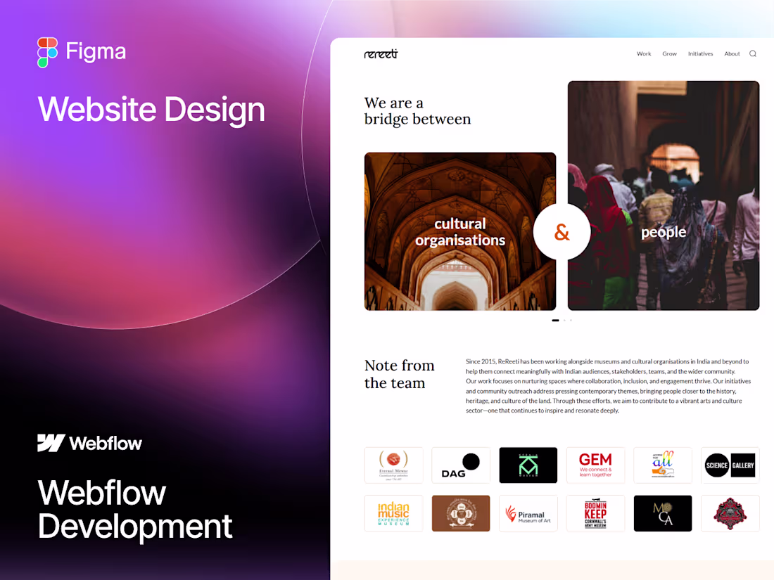 Cover image for Website Design + Webflow Development (End-to-End)