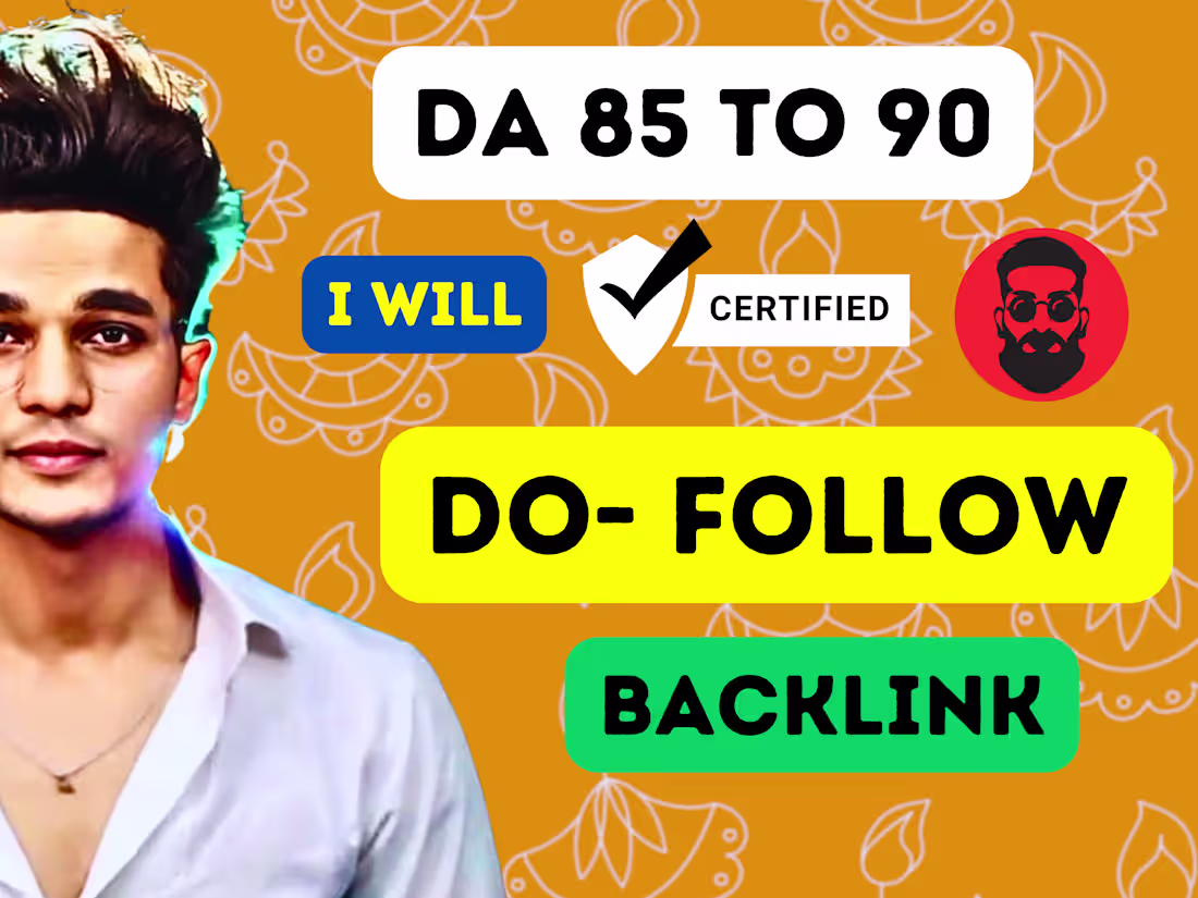 Cover image for SEO Do Follow Backlink & website Management