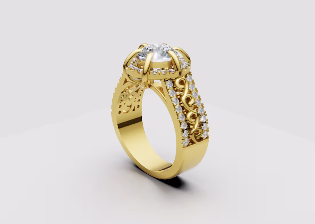 Cover image for  Jewelry CAD Design, Photorealistic Rendering & 360° Animation!