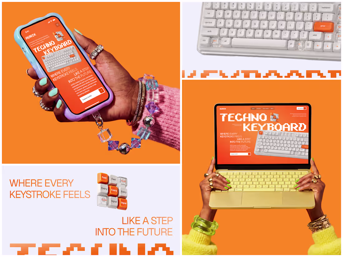 Cover image for Rubix - Mechanical Keyboard Brand