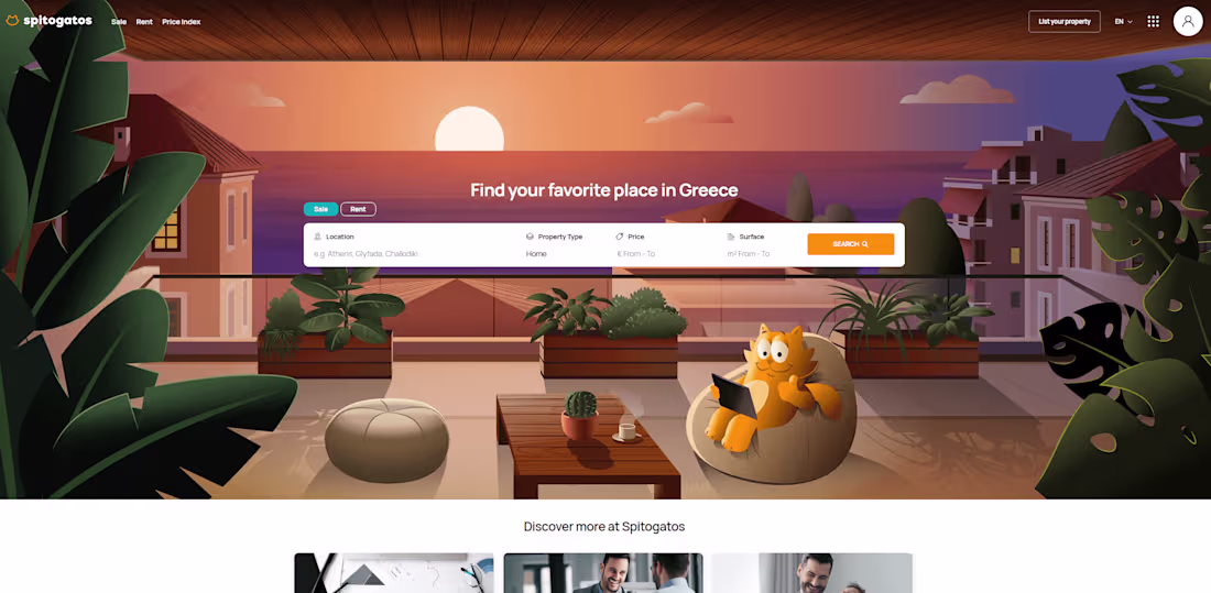Cover image for Spitogatos – Real Estate Platform