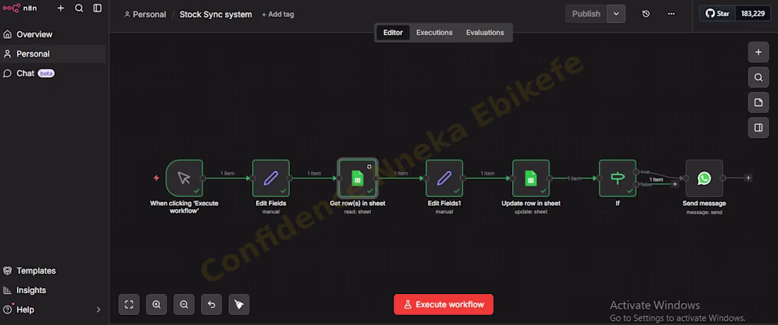 Cover image for Built an automated stock sync