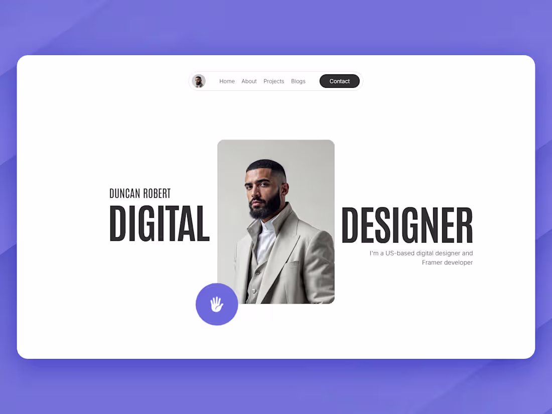 Cover image for Portavia — A modern portfolio template