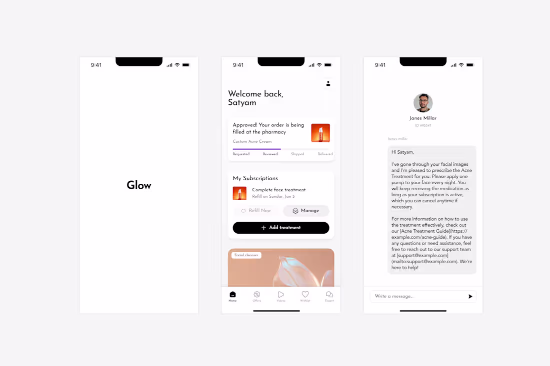 Cover image for Glow - Skincare Expert