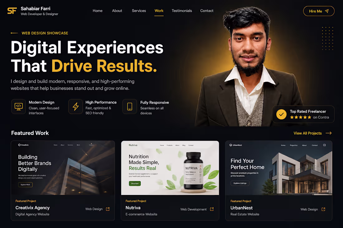 Cover image for Web Design Showcase – Digital