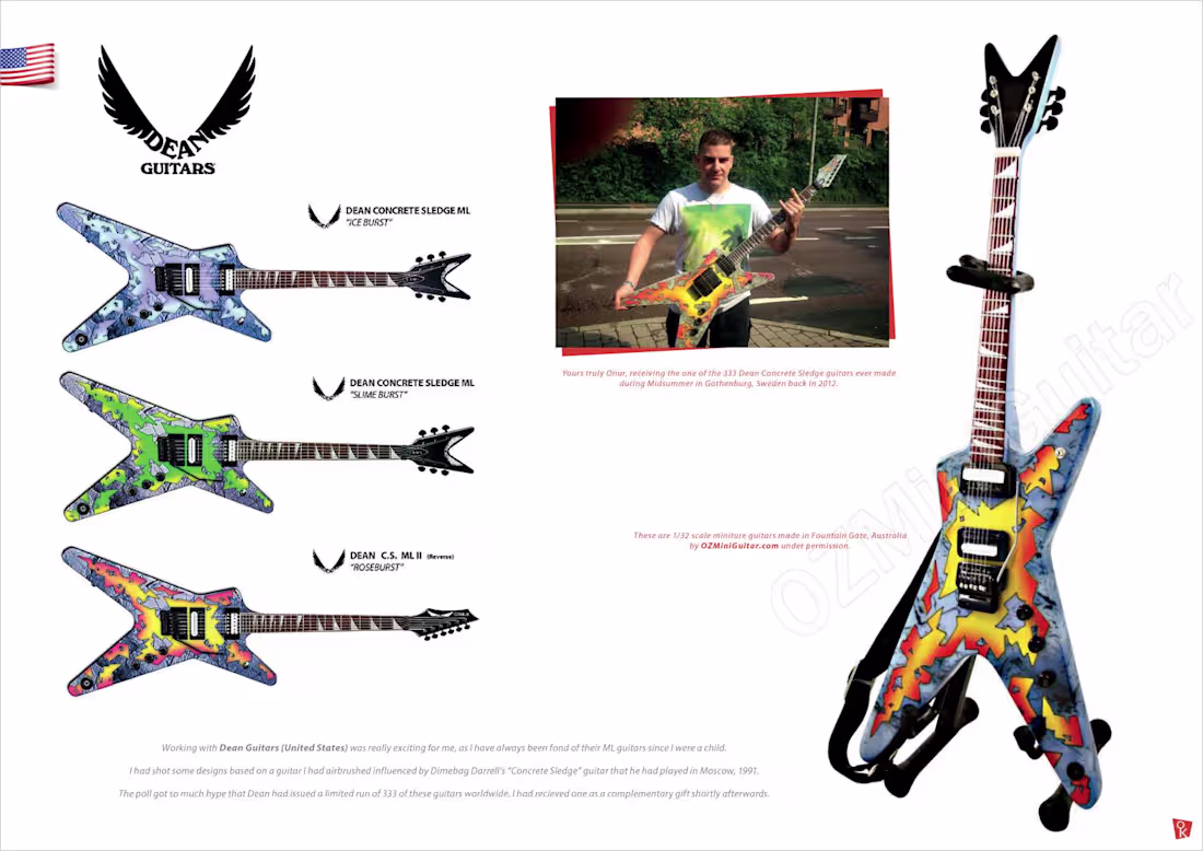 Cover image for Dean Guitars (Concrete Sledge ML)
