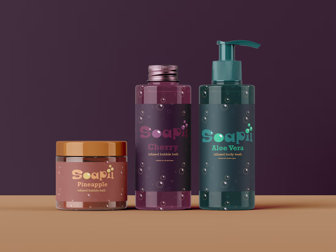 Cover image for Soapii: Logo, Packaging and Brand