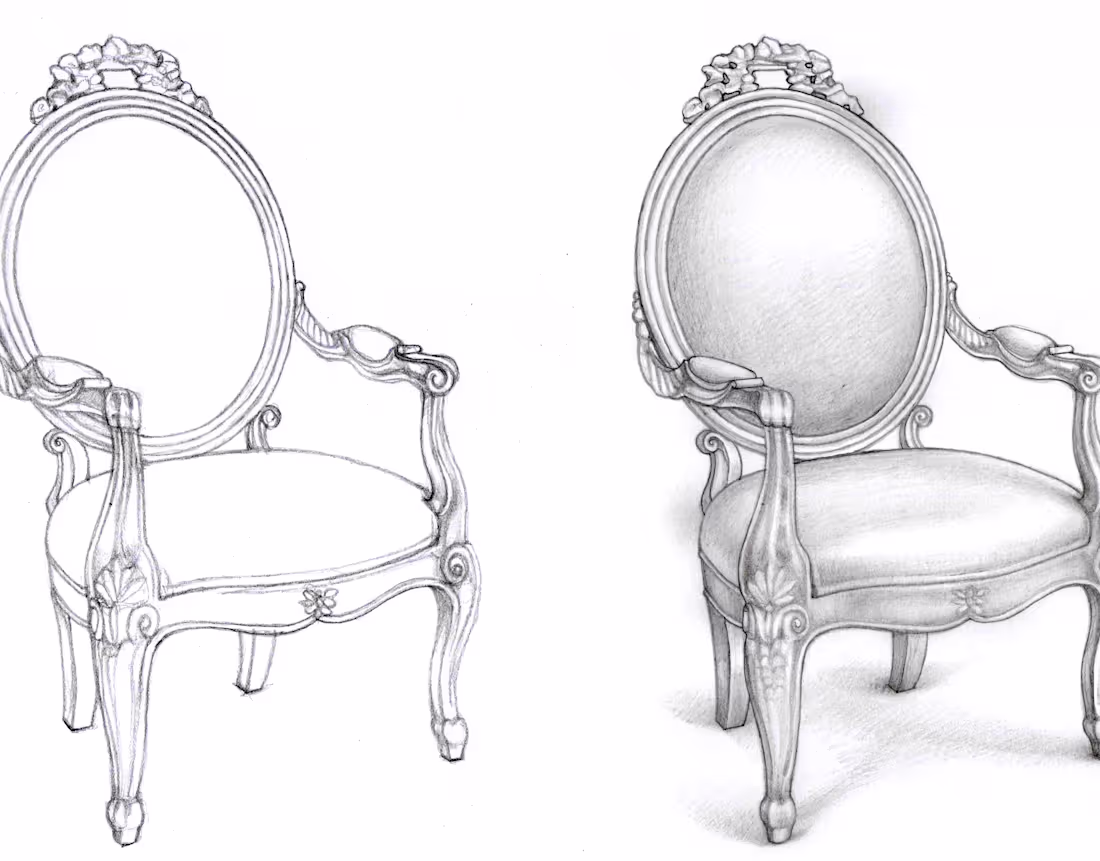 Cover image for Furniture sketches
