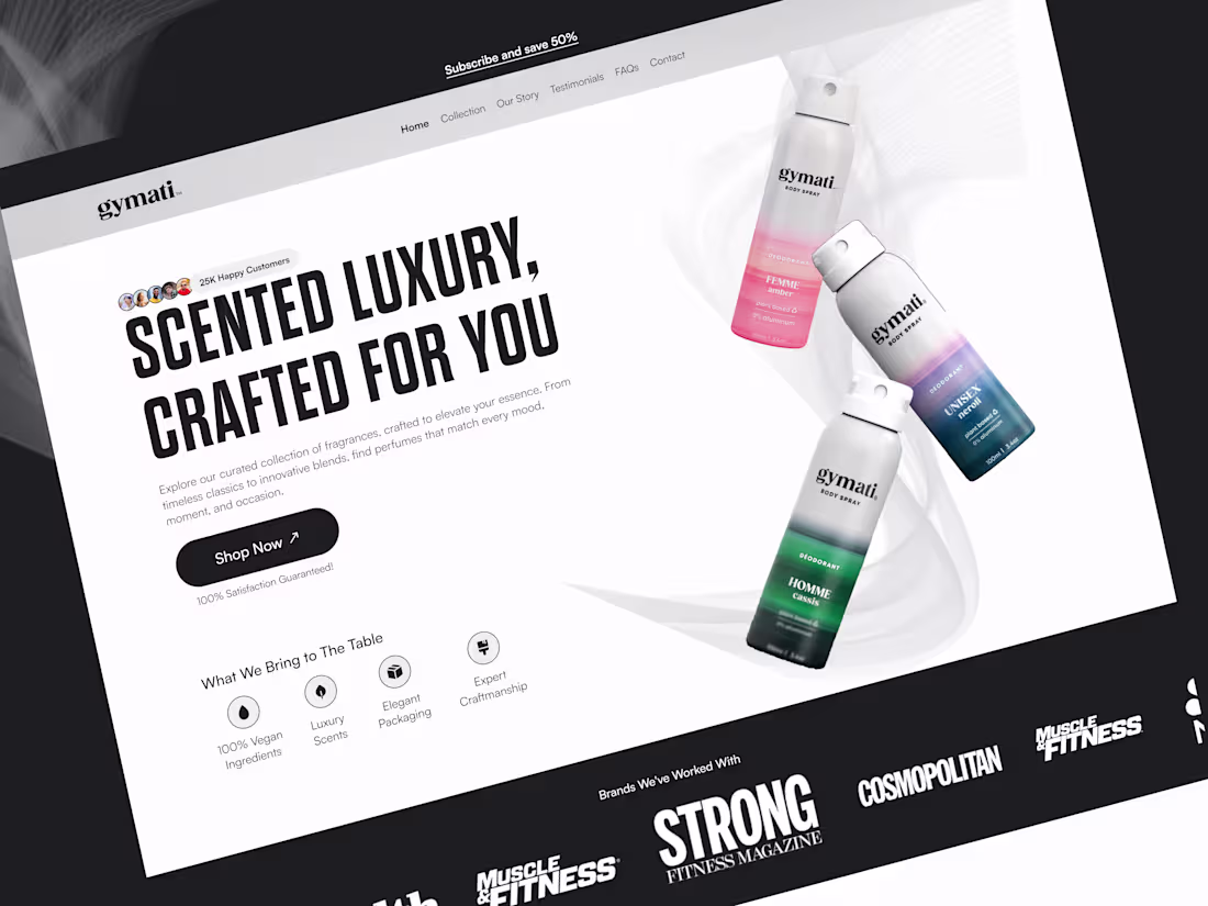 Cover image for WEBSITE UI/UX DESIGN