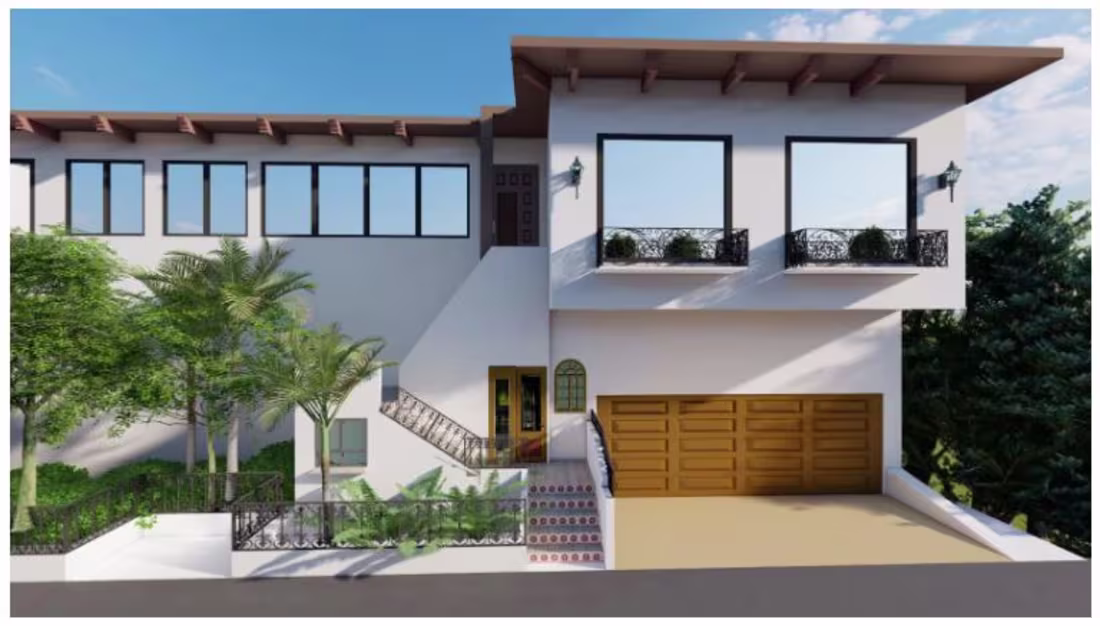 Cover image for Front Exterior House 3D Model