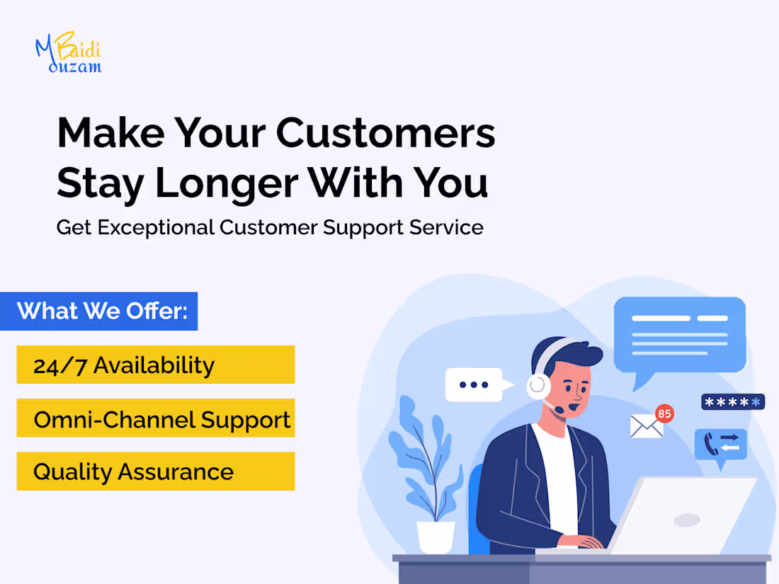 Cover image for Customer Support Service