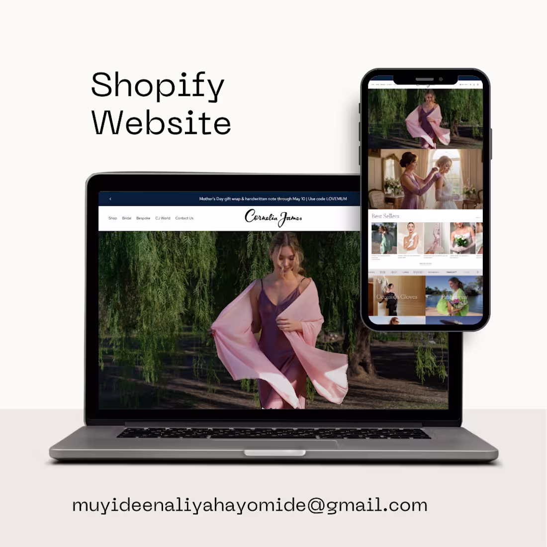 Cover image for Fashion E-commerce Website (Elegant, Timeless