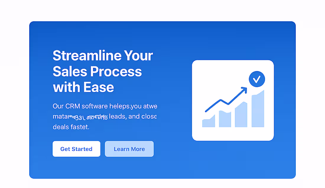 Cover image for Landing Page Copy Optimization for Startup CRM Tool