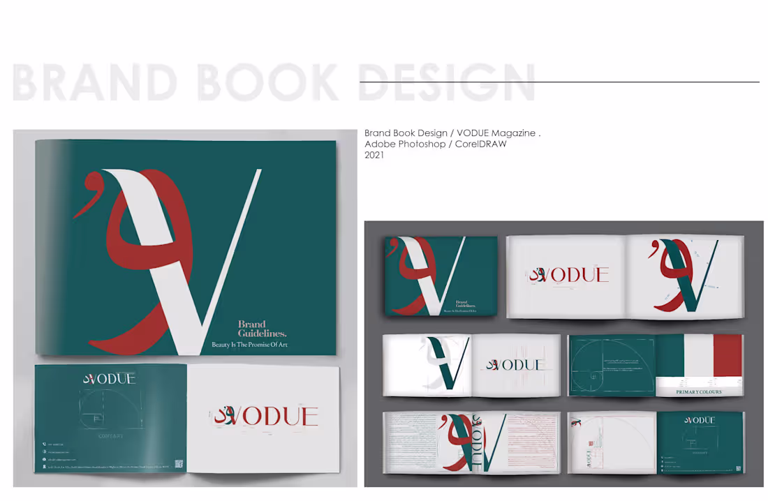 Cover image for I designed this brand book