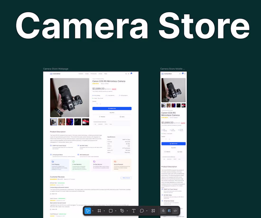 Cover image for Working on E-Commerce Camera Store