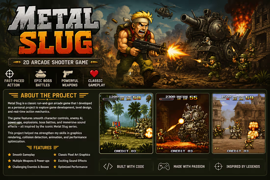 Cover image for Rebuilt Metal Slug from the