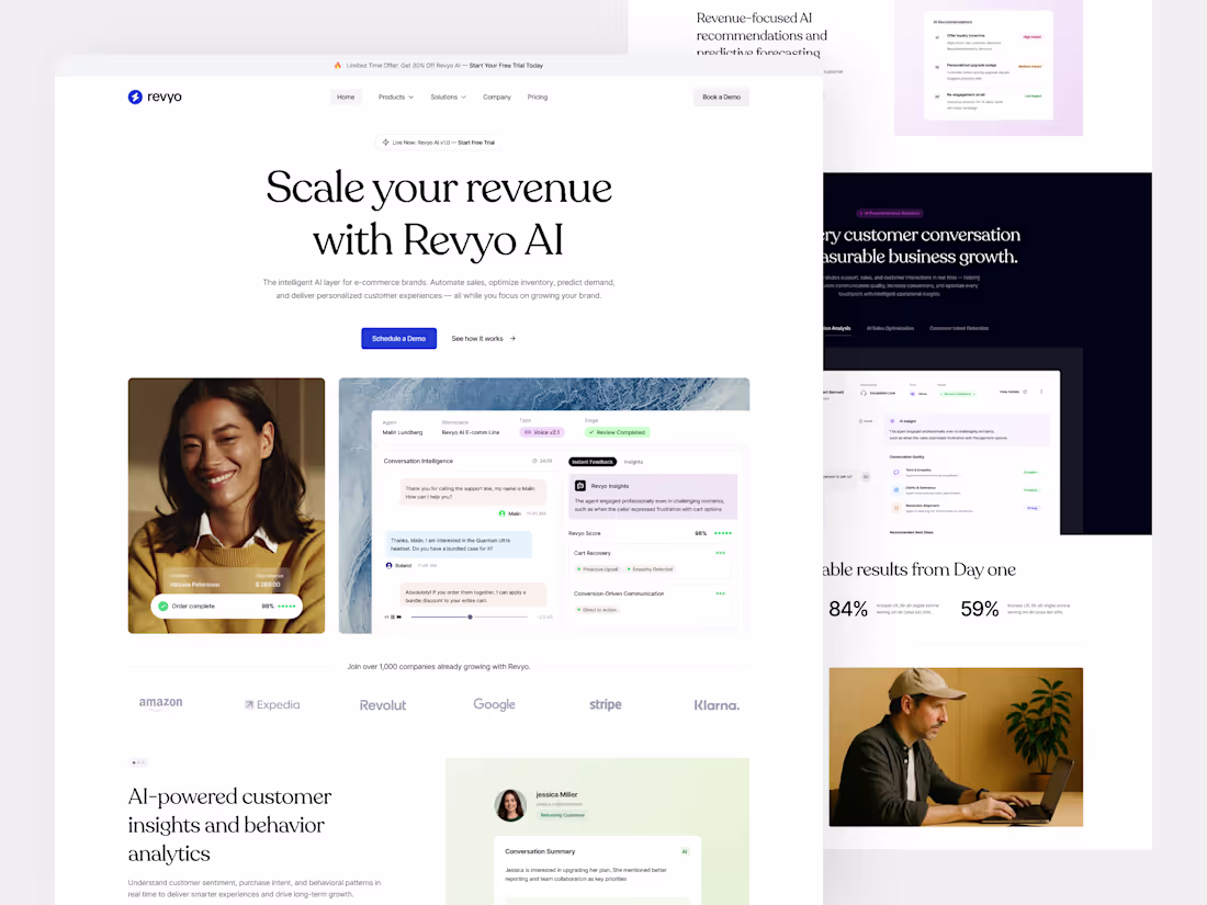 Cover image for Revyo AI - Landing Page
Revyo