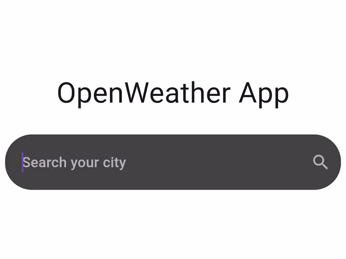 Cover image for Weather app