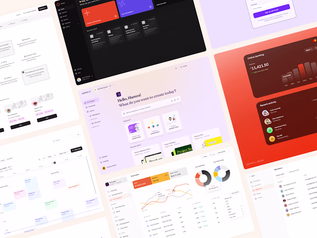 Cover image for Web & Mobile App Design (UI/UX)