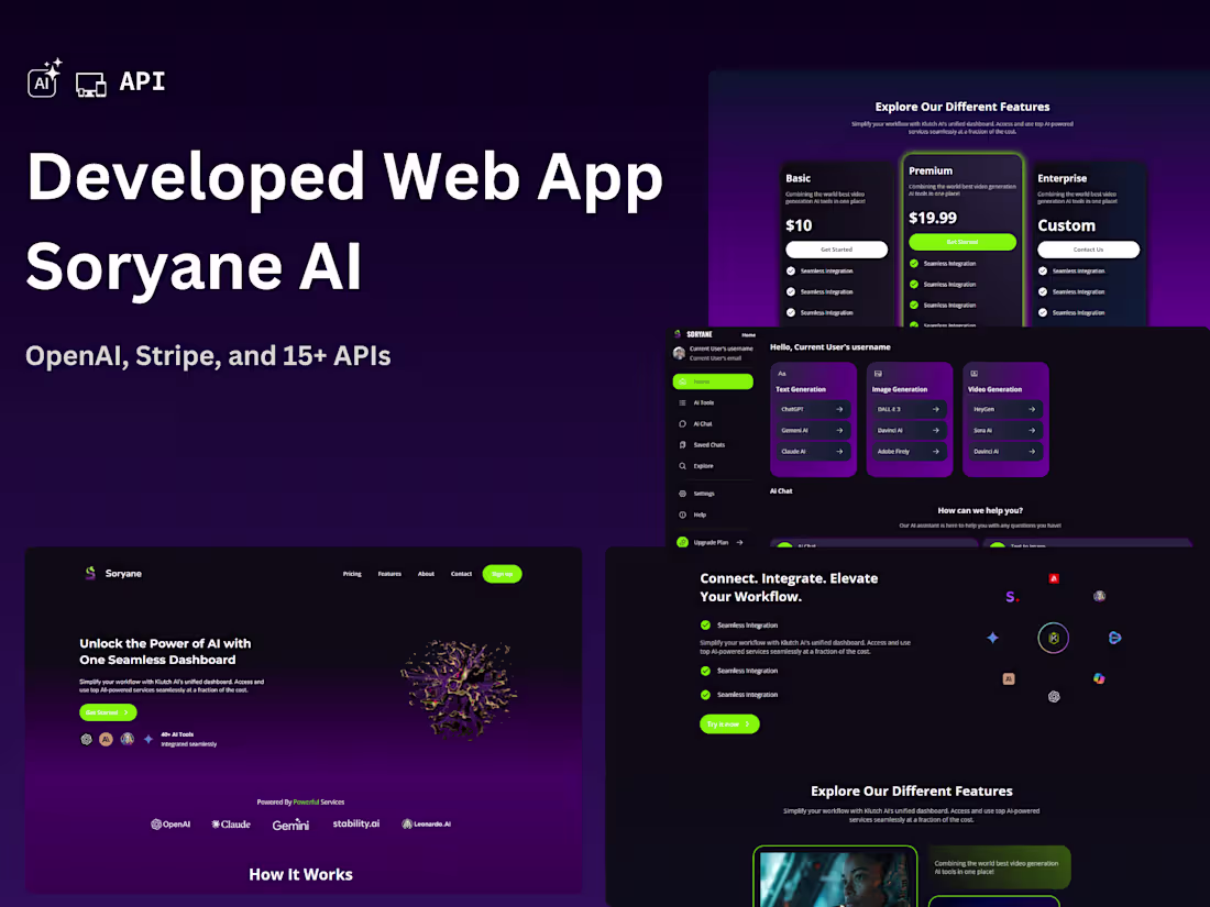 Cover image for Soryane AI: Unified AI Tools Platform