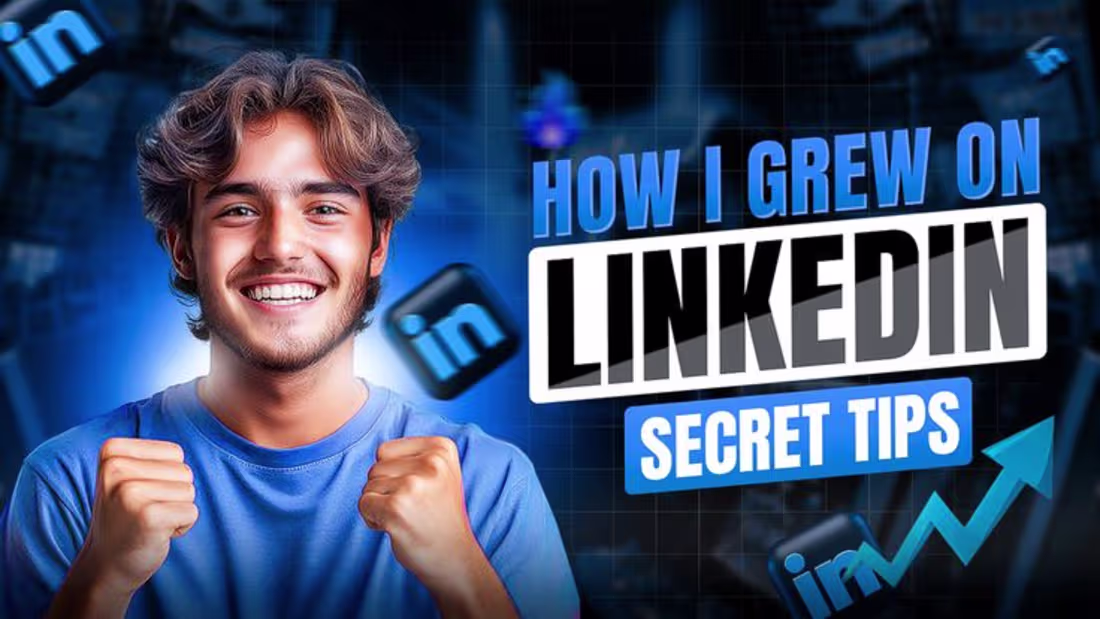 Cover image for How I Grew on LinkedIn