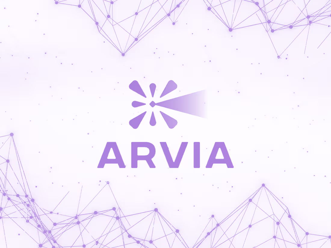 Cover image for ARVIA - Intelligent Monitoring | Brand Identity Design